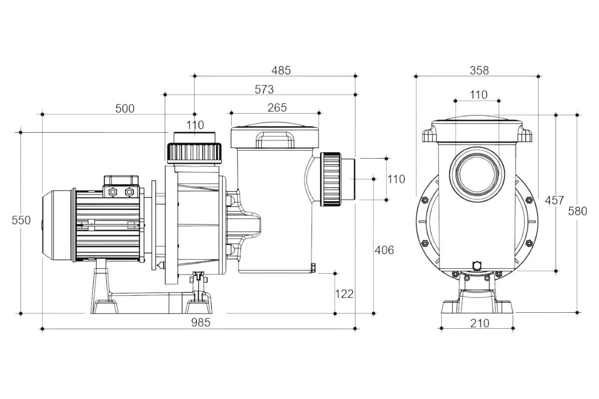    1313/ Gemas FLOODER =10 5,5 400 (0111FLO75)